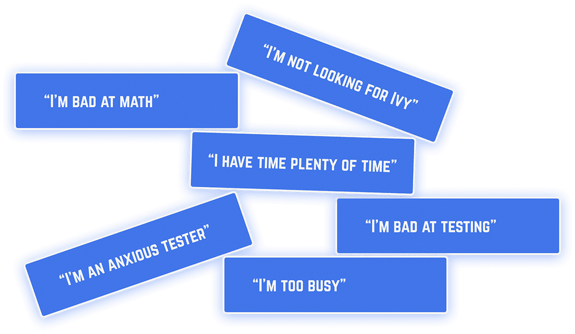 Top excuses that keep your score low